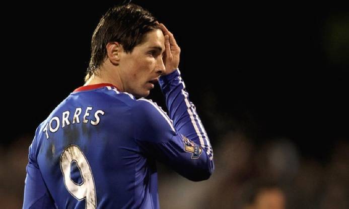 Fernando Torres en su primer año con el Chelsea. | Archivo