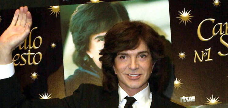 El cantante Camilo Sesto. |  Archivo