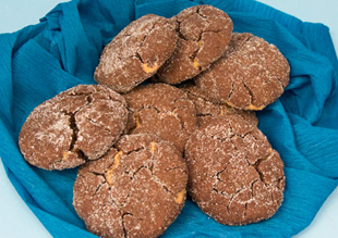 
Cookies de Chocolate rellenas de Crema de Cacahuete