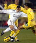 Cicinho debut con el Madrid en Villarreal. EFE