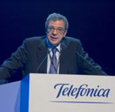 Alierta, presidente de Telefnica.