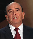 Emilio Botn, presidente del Santander.