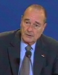 Jacques Chirac. Imagen TV