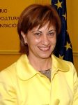 Elena Espinosa. Ministra de Agricultura. Archivo