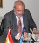 El ex ministro Gmez Navarro. Foto web de CSC.