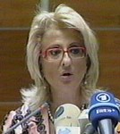 Maite Costa, presidenta de la CNE.
