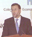 Mariano Rajoy. Colegio de Economistas. Imagen TV