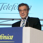 Csar Alierta, presidente de Telefnica.