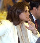 Ministra de Vivienda, Mara Antonia Trujillo.