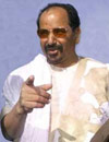 El jefe del Frente Polisario, Mohamed Abdelaziz.