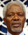Koffi Annan, secretario general de la ONU.