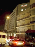Uno de los hoteles atacados por los terroristas.