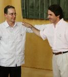 Aznar y Uribe en una imagen de archivo.