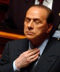 Silvio Berlusconi, primer ministro italiano.