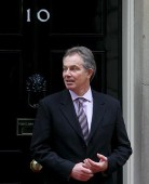 Tony Blair, en Downing Street.