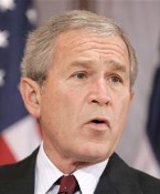 George W.Bush en una imagen de archivo.