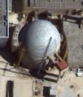 Imagen de la construccin del reactor de Bushehr.