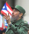 El dictador cubano Fidel Castro.