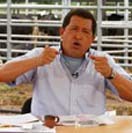 Hugo Chvez en su programa dominical.
