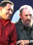 Castro y Chvez en una imagen de archivo.