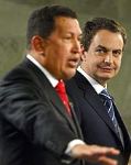 Chvez y Zapatero.