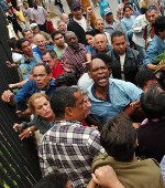 Grupos represivos contra dmocratas en Cuba.