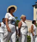 Las Damas de Blanco, disidentes cubanas.