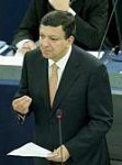 Durao Barroso en el Parlamento Europeo
