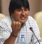 Evo Morales, favorito para la presidencia.
