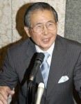 Fujimori anunci su candidatura desde Japn.