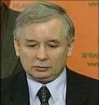 El primer ministro Kaczynski.