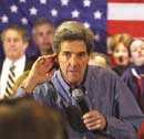 John Kerry, el candidato demcrata.