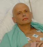 Litvinenko dan antes de morir envenenado.