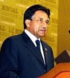 Pervez Musharraf, dictador de Pakistn.