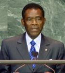 Teodoro Obiang, el dictador de Guinea Ecuatorial.
