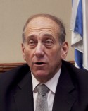 Ehud Olmert, primer ministro israel.