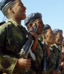 Miembros del Polisario en imagen de archivo.