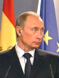 Vladimir Putin en la Moncloa.