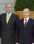 El rey y Putin en la Zarzuela.