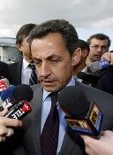 Nicolas Sarkozy, candidato ganador. (EFE)