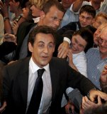 Nicolas Sarkozy, candidato conservador. (Archivo)