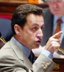 Nicols Sarkozy, ministro de Interior francs.