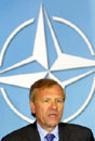 Jaap de Hoop Scheffer, sec. gral. de la OTAN.