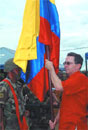 El presidente lvaro Uribe, objetivo de las FARC.