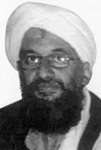 El terrorista Al Zawahiri, dos de Al Qaeda.