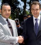 Mohamed VI y Zapatero. EFE.
