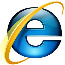 Logotipo de Internet Explorer 8