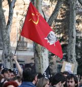 Momento de la manifestacin (Foto: FDV)