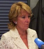 Esperanza Aguirre, presidenta de la CAM.