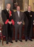 Aznar con dos miembros del Consejo de Estado. EFE.